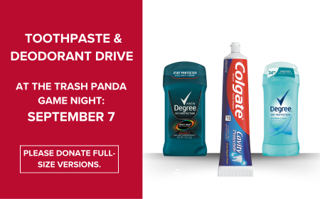 TOOTHPASTE & DEODORANT DRIVE